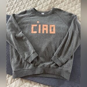 Clare V Gray Caio Sweatshirt